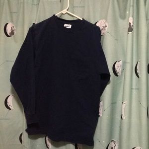 Plain Cotton Long Sleeve Shirt